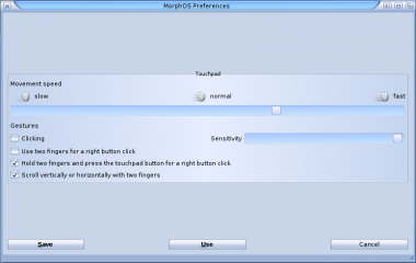 GettingStarted MorphOS Preferences Touchpad.png